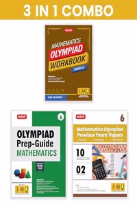 MTG Class-6 International Mathematics Olympiad (IMO) Workbook, Prep-Guide & Previous Years Papers (PYQs) with Mock Test Paper (Set of 3 Books) - SOF Olympiad Books For 2025-26 Exam