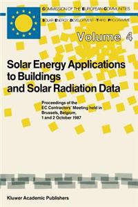 Solar Energy Applications to Buildings and Solar Radiation Data