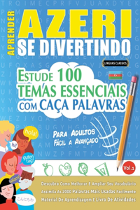Aprender Azeri Se Divertindo! - Para Adultos