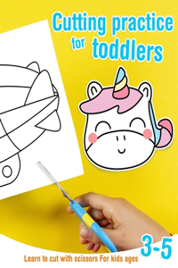 Cutting practice for toddlers - Learn to cut with scissors - For kids ages 3-5