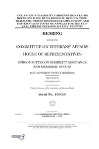 Variances in disability compensation claims decisions made by VA regional offices, post-traumatic stress disorder claims review, and United States Court of Appeals for the Federal Circuit decision Allen v. Principi