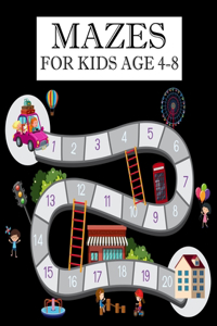 Mazes for kids Age 4-8