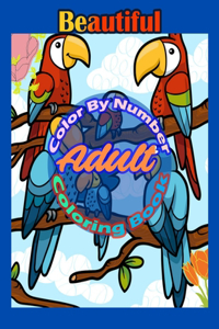 Color By Number Adult Coloring Book