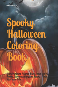 Spooky Halloween Coloring Book