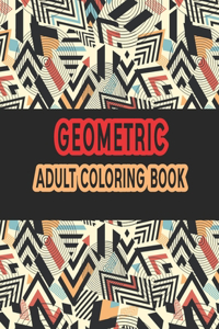 Geometric Adult Coloring Book