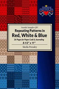 Repeating Patterns in Red, White & Blue