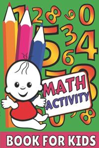 Math activity book for kids