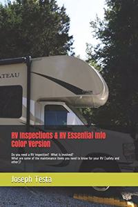 RV Inspections & RV Essential Info - Color Version