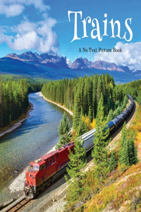 Trains, A No Text Picture Book