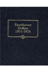 Whitman Classic Coin Album - U.S. Eisenhower (Ike) Dollars: 1971-1978