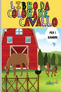 Cavallo Libro da Colorare