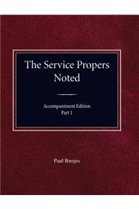 The Service Propers Noted, Accompaniment Edition Part I