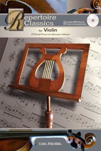 REPERTOIRE VIOLIN BOOK & CD
