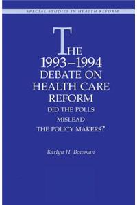 1993-1994 Debate on Health Care Reform