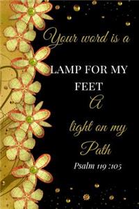 Your Word Is A Lamp For My Feet. Psalm 119