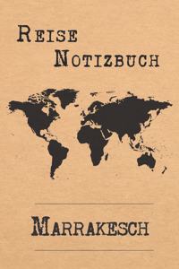 Reise Notizbuch Marrakesch