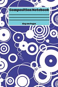 Composition Notebook 6x9 120 Pages