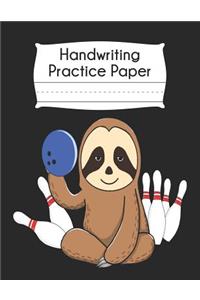 Handwriting Practice Paper