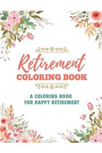 Retirement Coloring Book