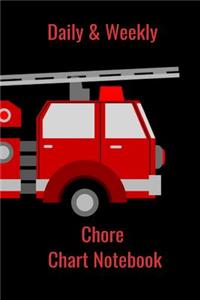Daily & Weekly Chore Chart Notebook