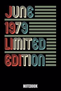 June 1979 Limited Edition Notebook