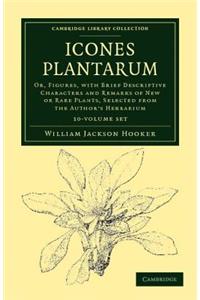 Icones Plantarum 10 Volume Set
