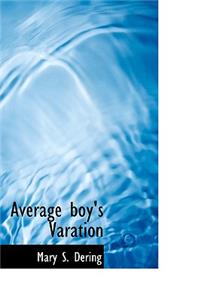 Average Boy's Varation