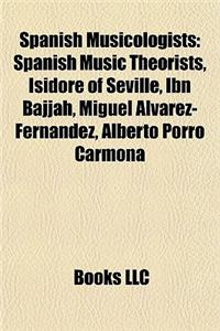 Spanish Musicologists