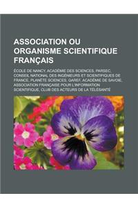 Association Ou Organisme Scientifique Francais