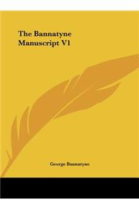 The Bannatyne Manuscript V1