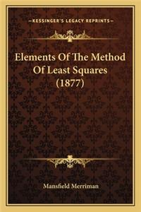 Elements of the Method of Least Squares (1877)