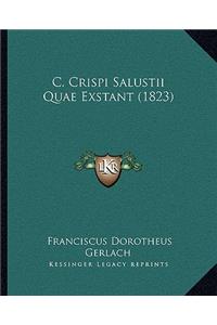 C. Crispi Salustii Quae Exstant (1823)