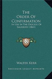Order Of Confirmation