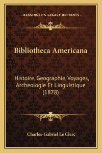 Bibliotheca Americana