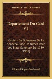 Departement Du Gard V1