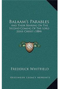 Balaam's Parables