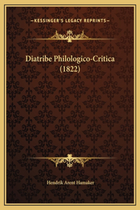 Diatribe Philologico-Critica (1822)