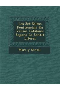 Los Set Salms Penitencials En Versos Catalans