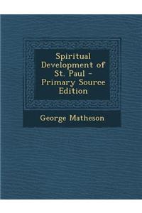 Spiritual Development of St. Paul