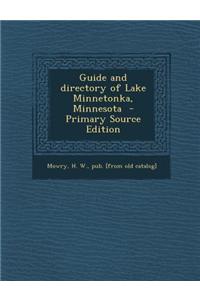 Guide and Directory of Lake Minnetonka, Minnesota