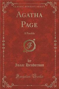 Agatha Page