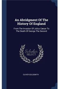 An Abridgment Of The History Of England
