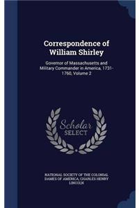CORRESPONDENCE OF WILLIAM SHIRLEY: GOVER