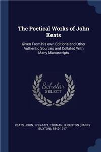 The Poetical Works of John Keats