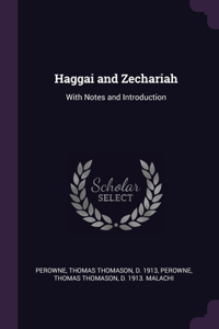 Haggai and Zechariah