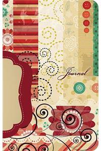 Small Elastic Closure Journal - Buttons