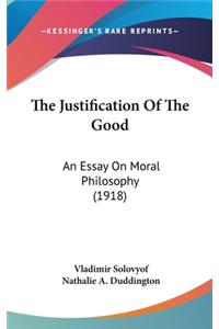 Justification Of The Good
