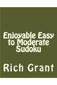 Enjoyable Easy to Moderate Sudoku