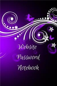 Website Password Notebook