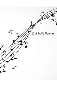 2016 Daily Planner - Music
